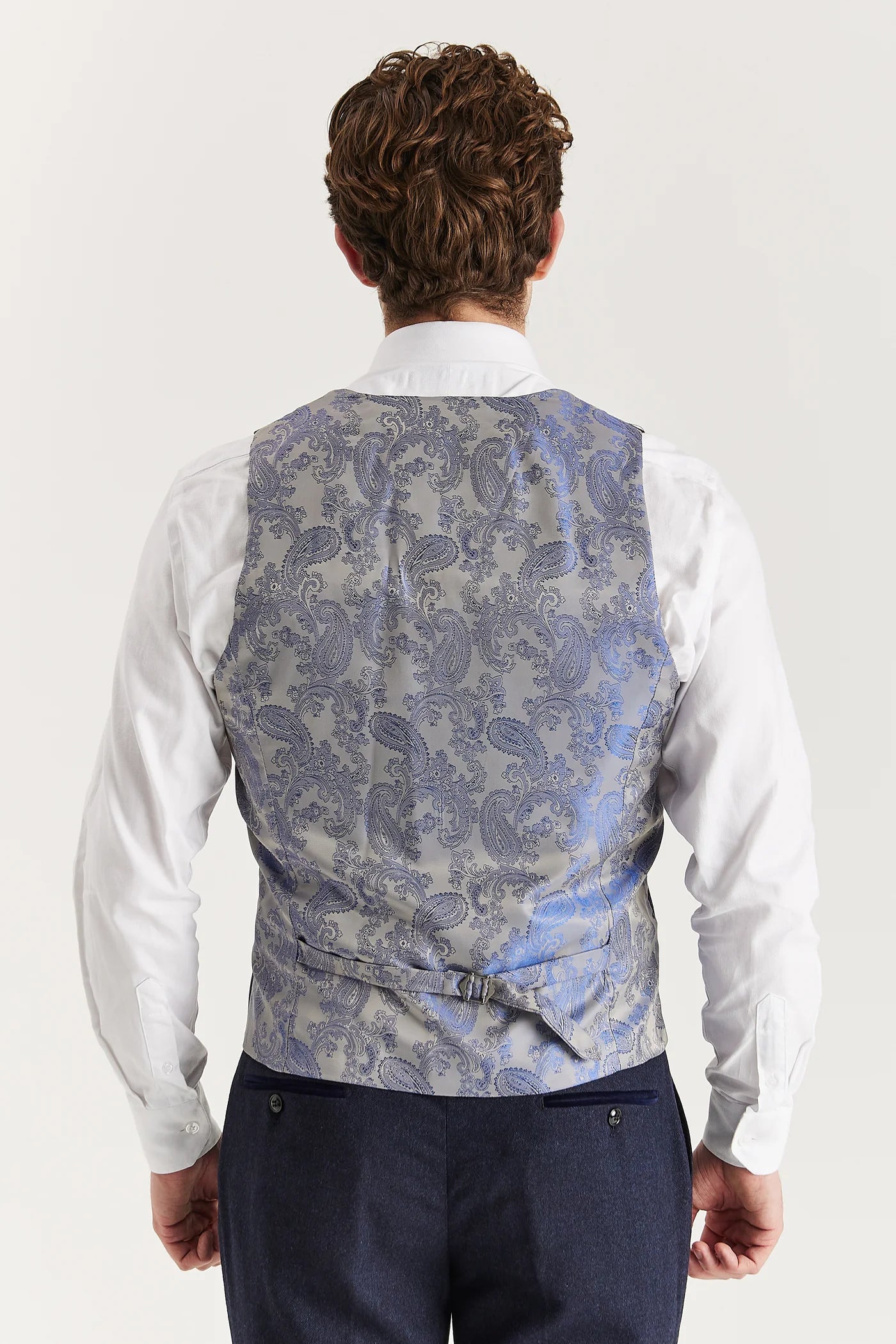 Oscar Navy Waistcoat