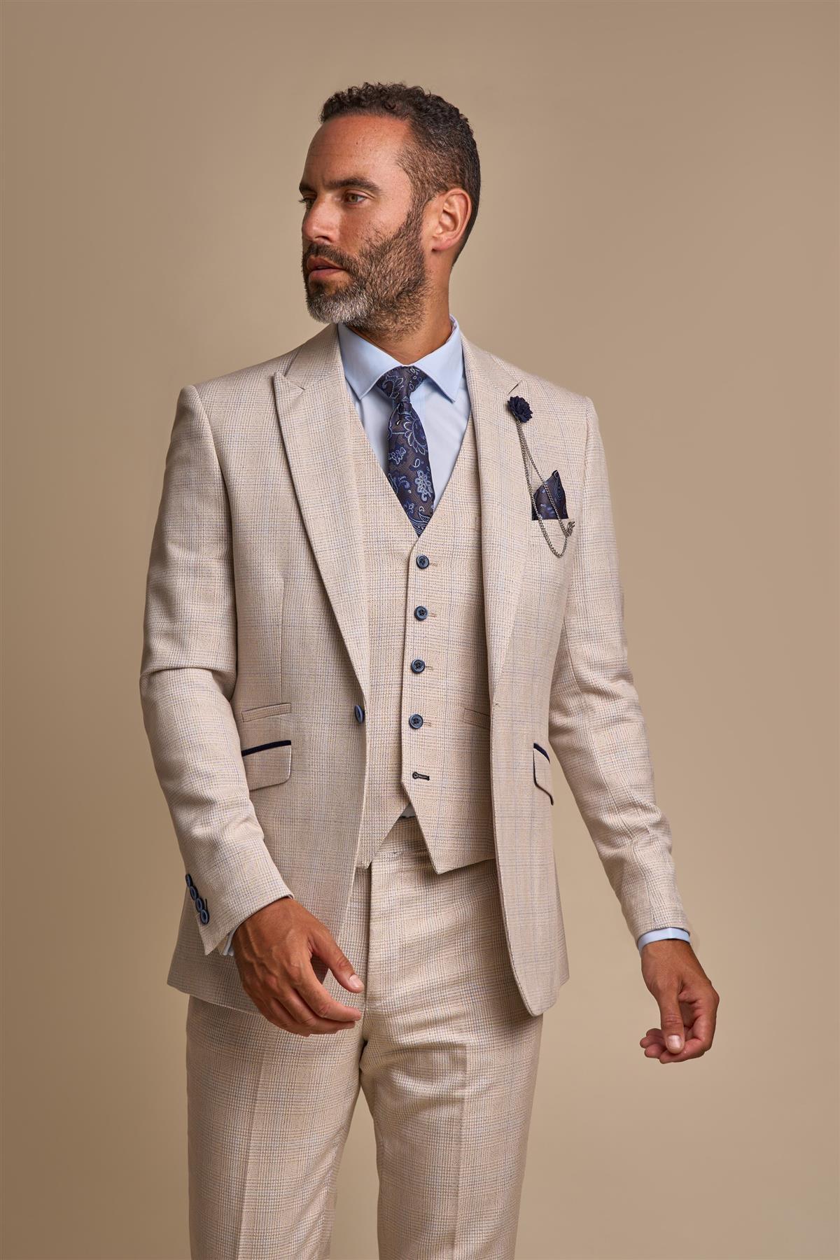 Caridi Beige Jacket – Goodfellows Menswear