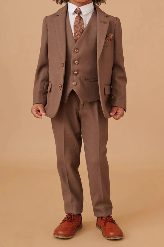 Boys HM5 tan - 3 Piece