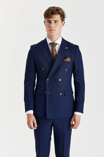 Mayfair Navy DB Jacket