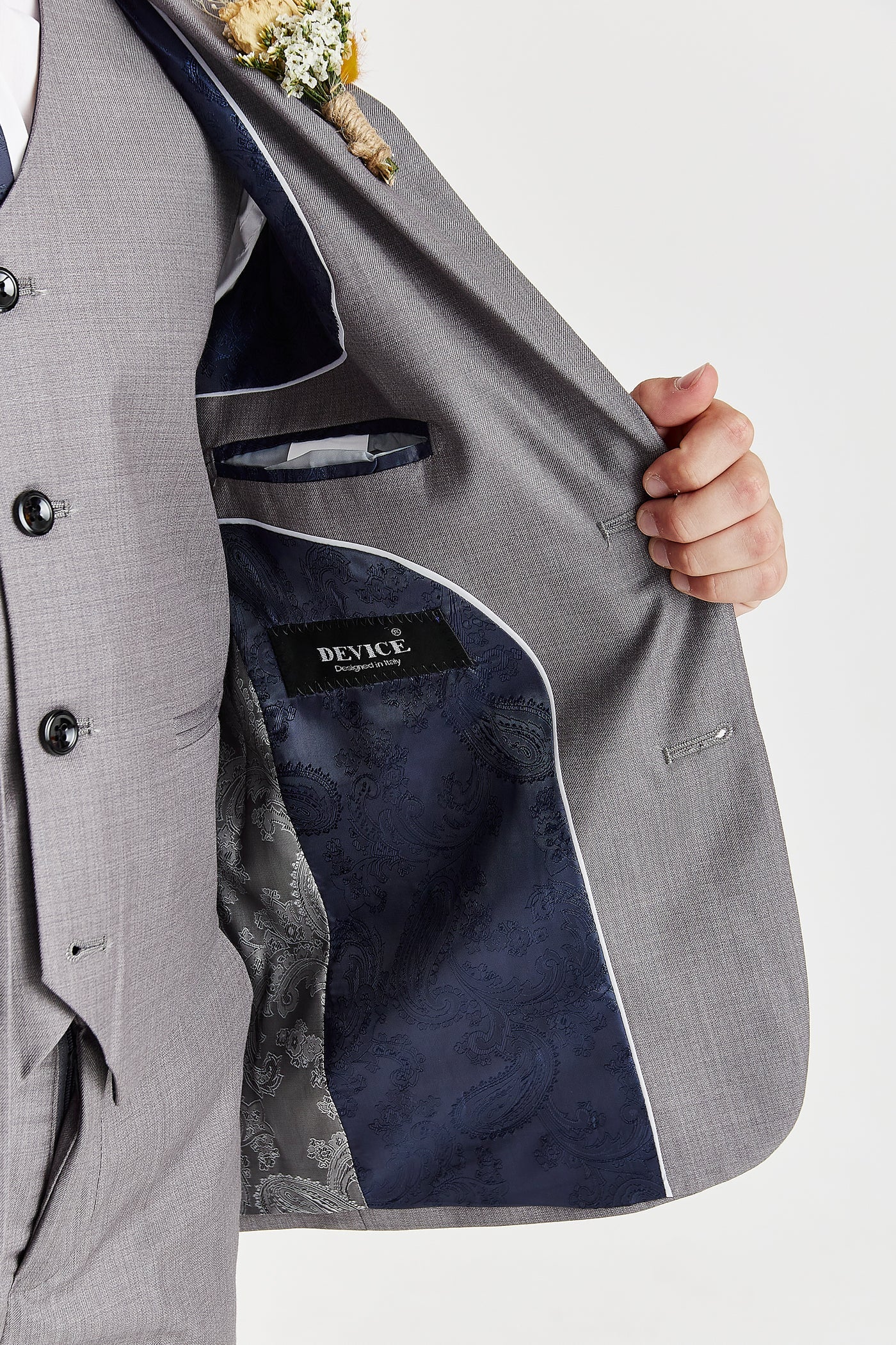 Boys Edward Grey - 3 Piece