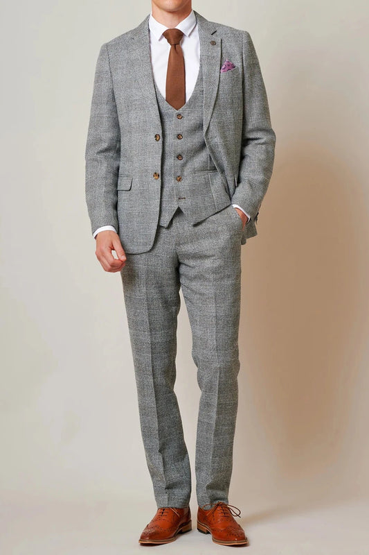 Kris Grey Tweed - 3 Piece