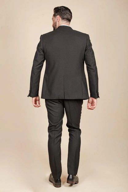 Dalton Black Tux - 3 Piece