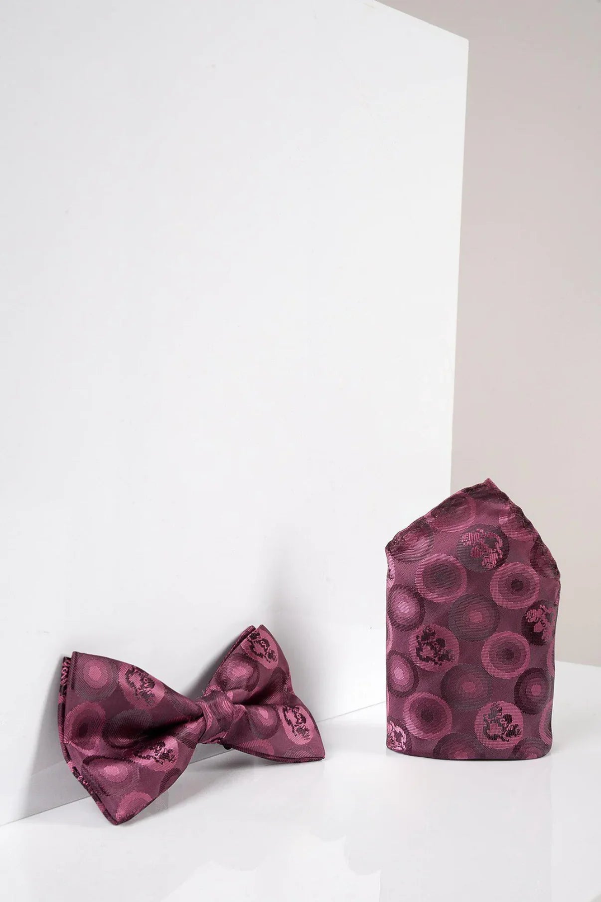 Bubble Print Bow Tie Set - All Colours