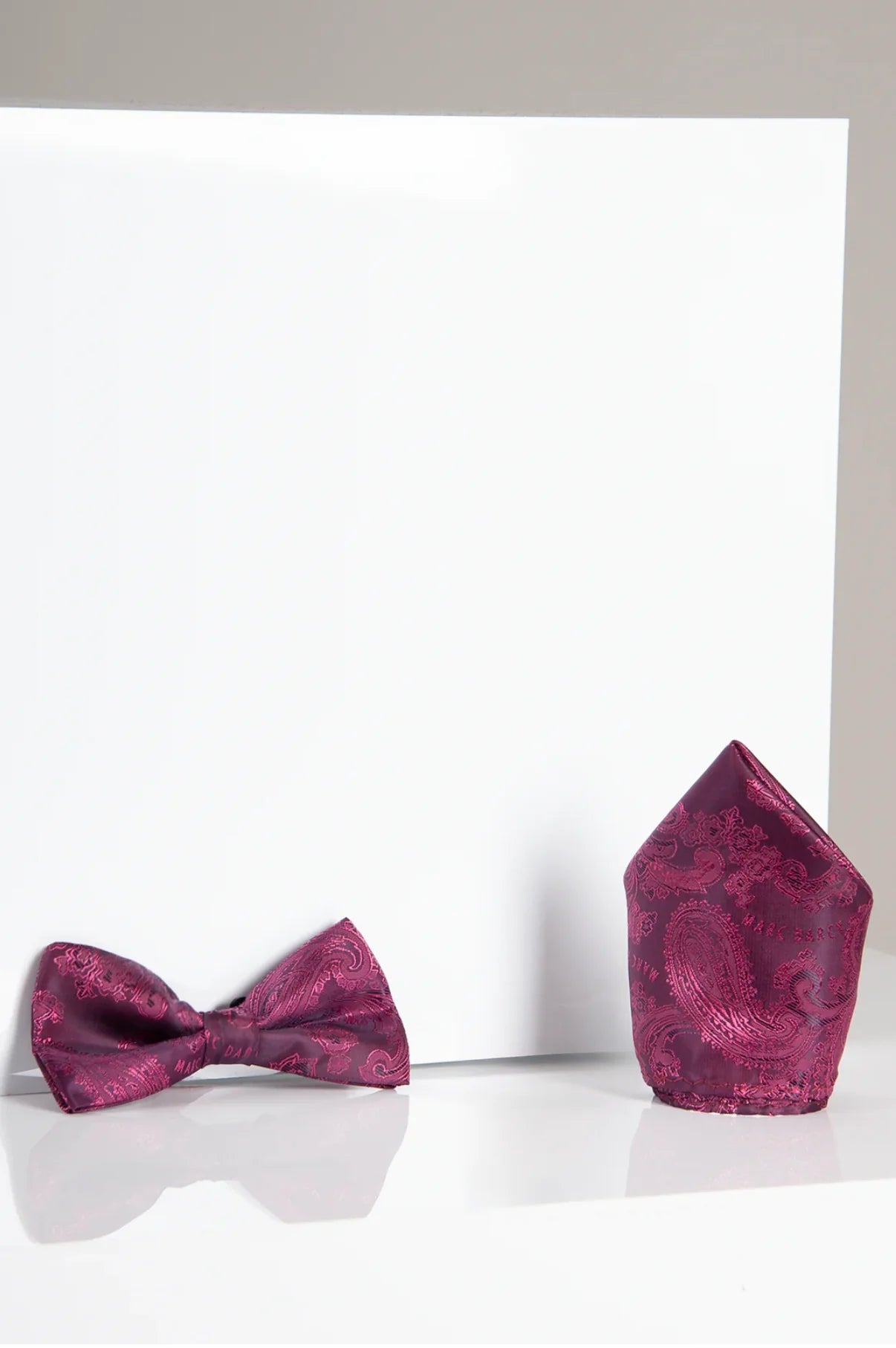 Paisley Print Bow Tie Set - All Colours