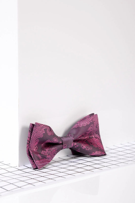 Kids Paisley Print Bow Tie - All Colours