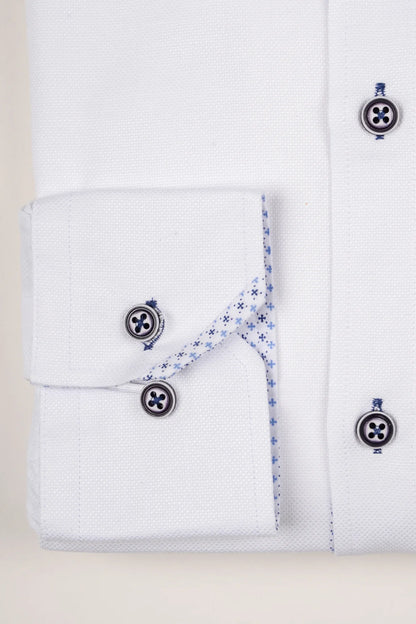 Charlie Shirt - Blue Accent Buttons