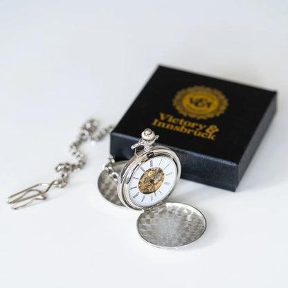 Clasper Pocket Watch - Silver