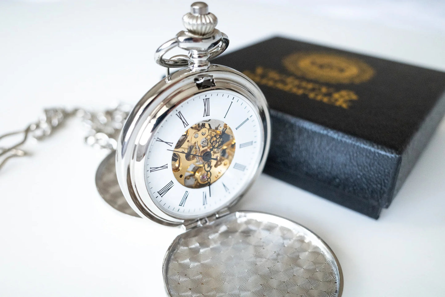 Clasper Pocket Watch - Silver