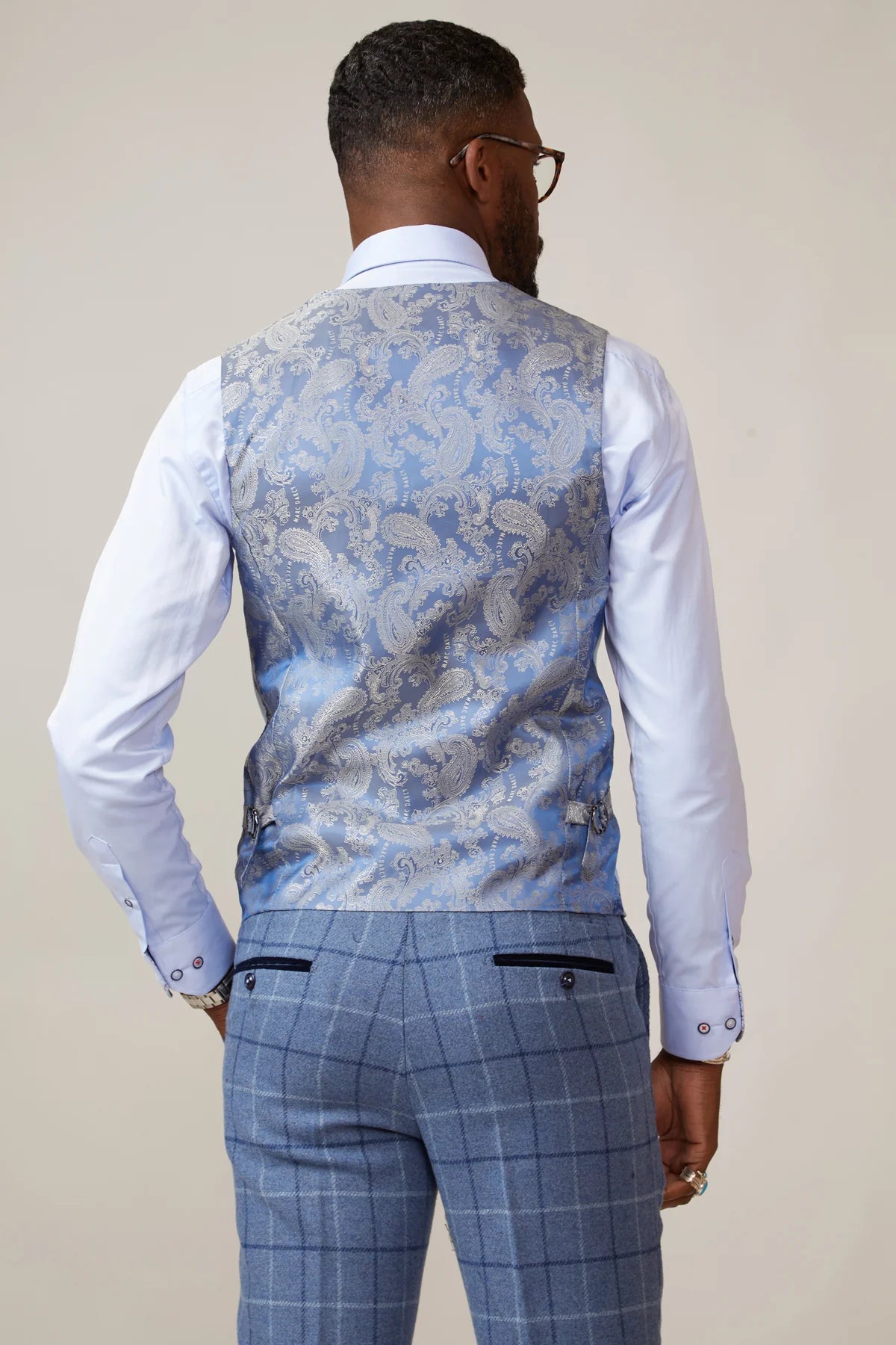 Kelvin DB Waistcoat - Sky