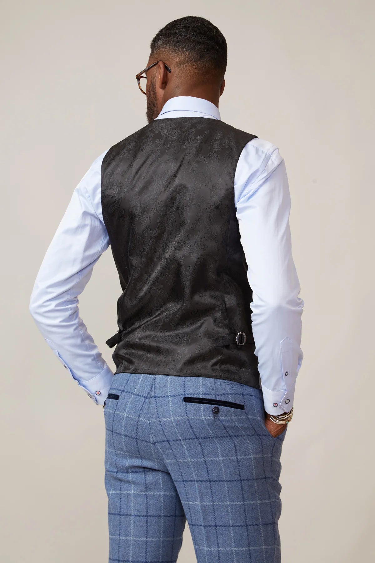 Kelvin DB Waistcoat - Silver