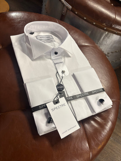 Jarvis Tux Shirt - White