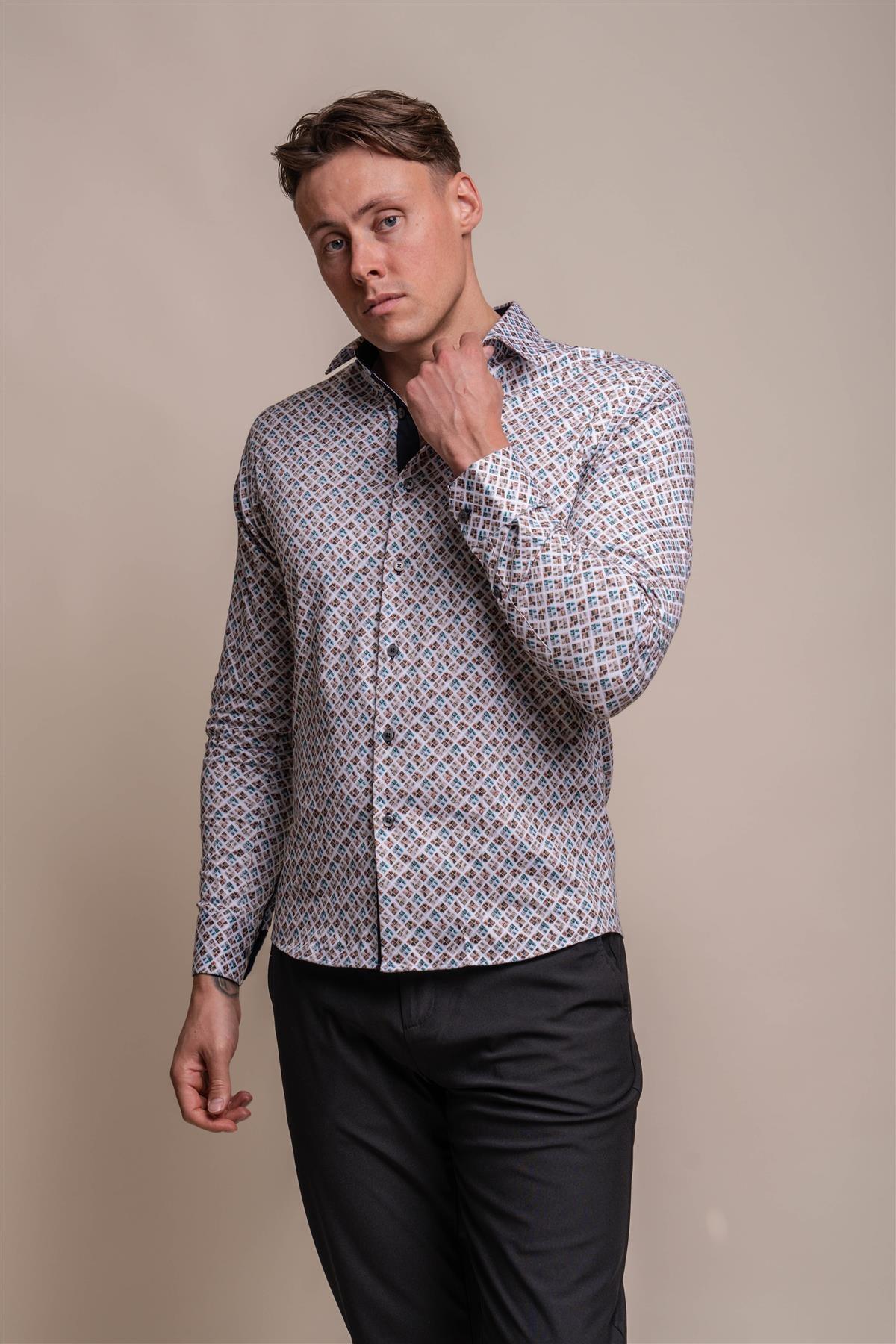 Keats Patterned Shirt