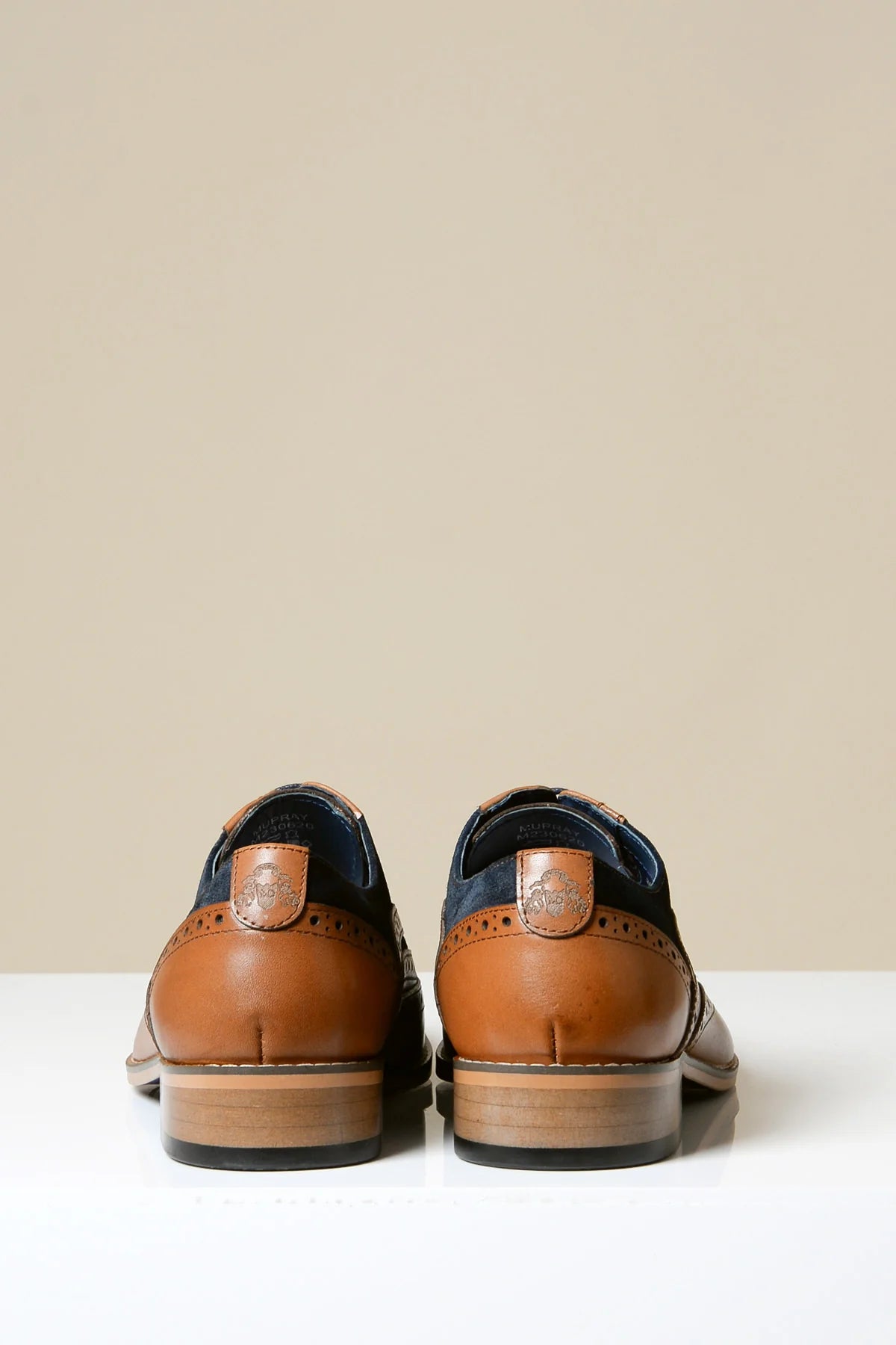 Murray Shoes - Tan / Blue