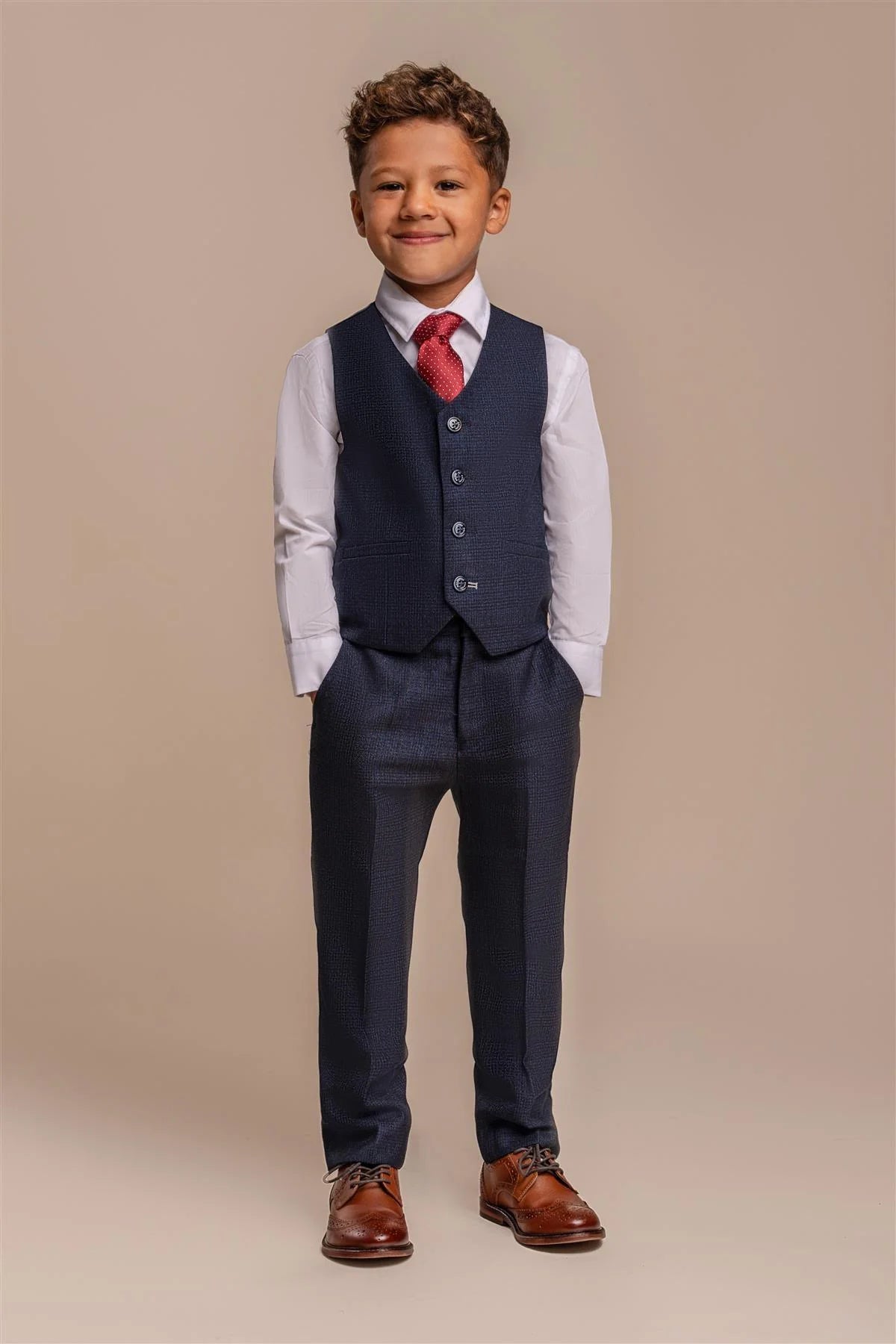 Boys Caridi Navy - 3 Piece