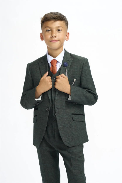 Boys Caridi Olive - 3 Piece