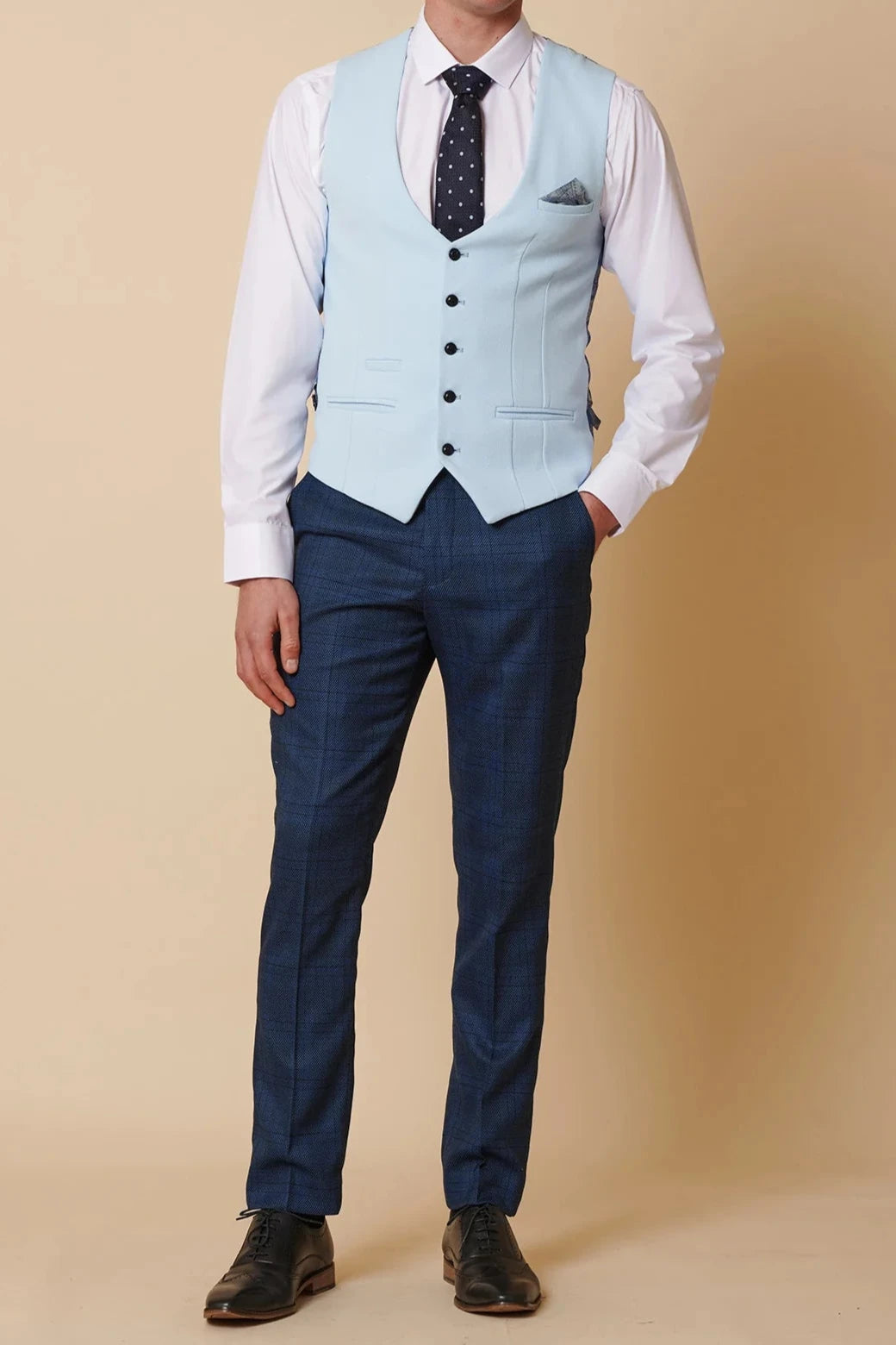 Kelvin SB Waistcoat - Sky