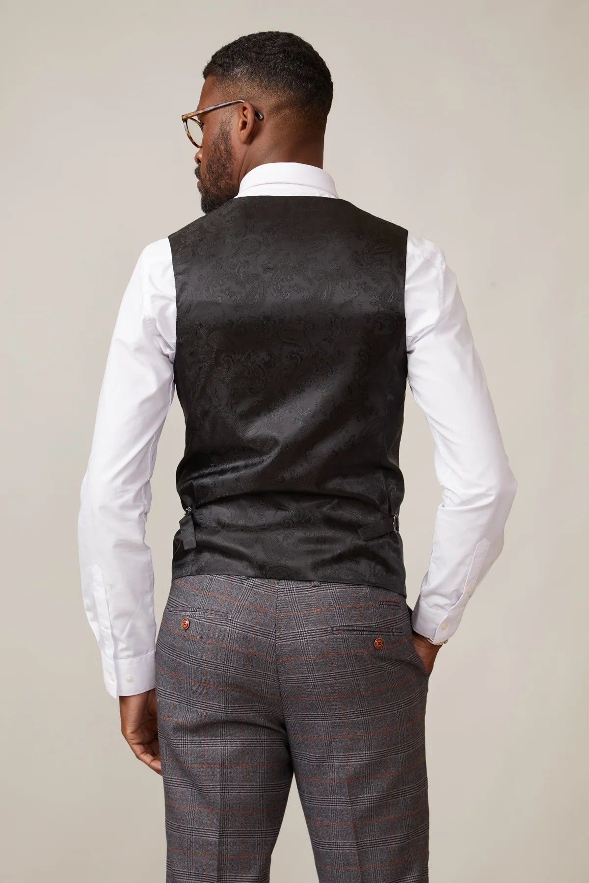 Kelvin SB Waistcoat - Black