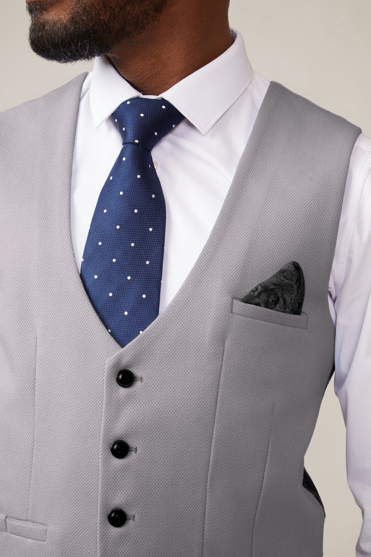 Kelvin SB Waistcoat - Silver