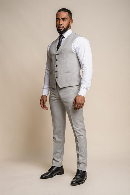 Kyoto Grey Waistcoat