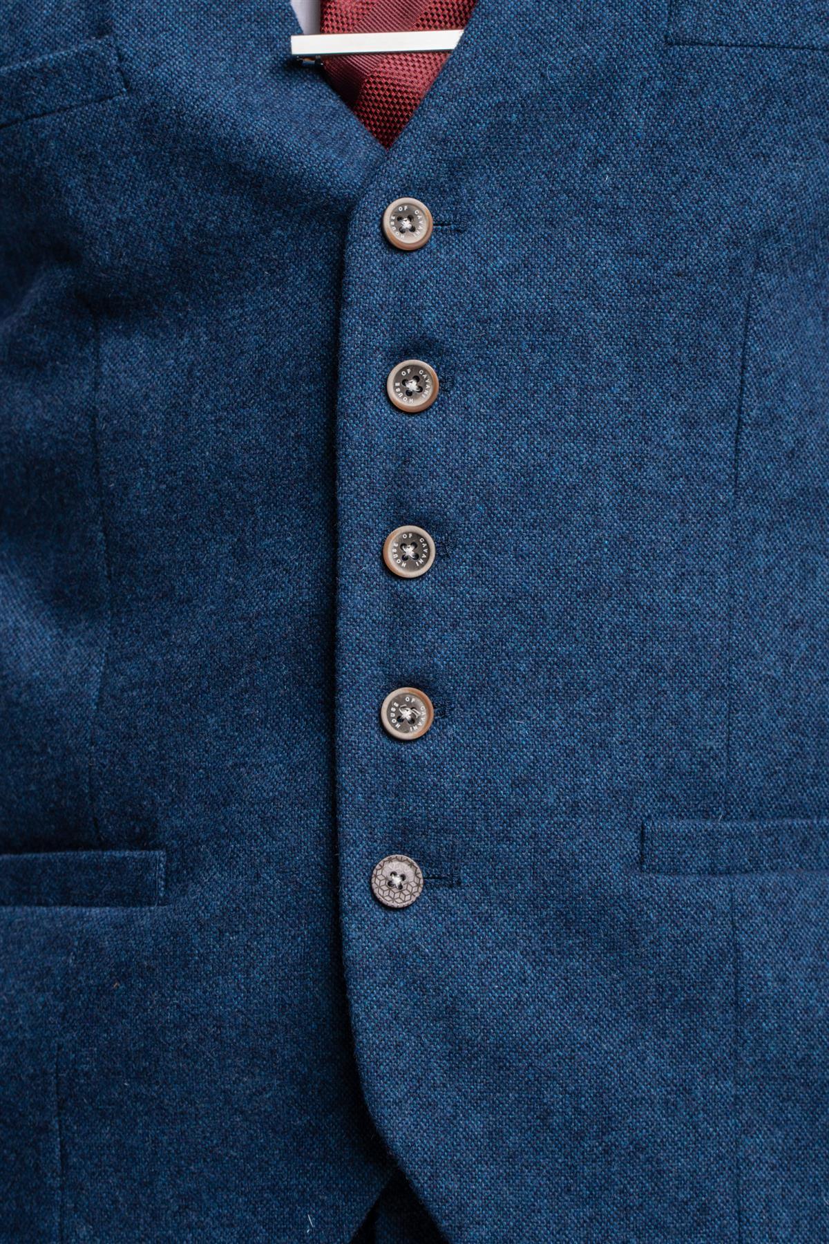 Orson Blue Waistcoat