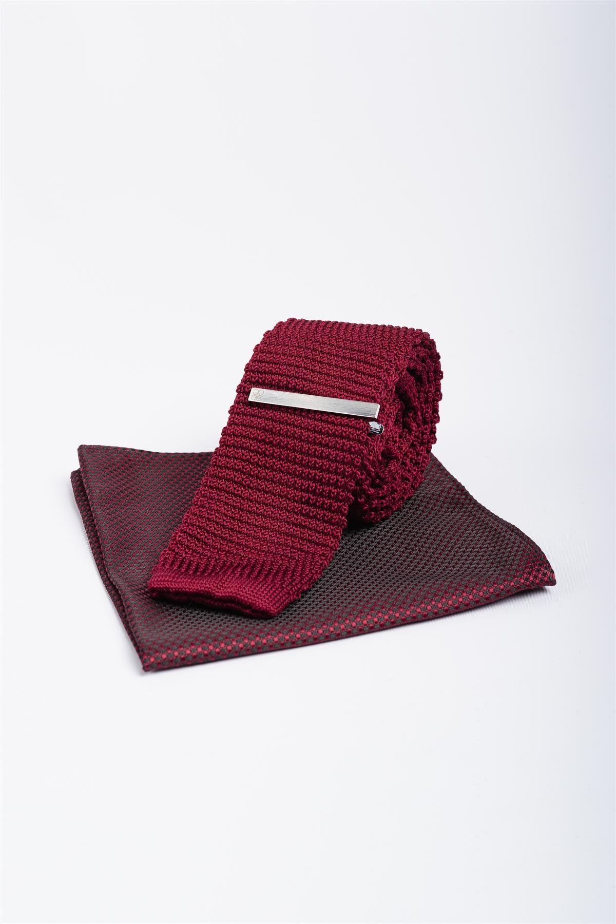 Knitted Tie Set - All Colours