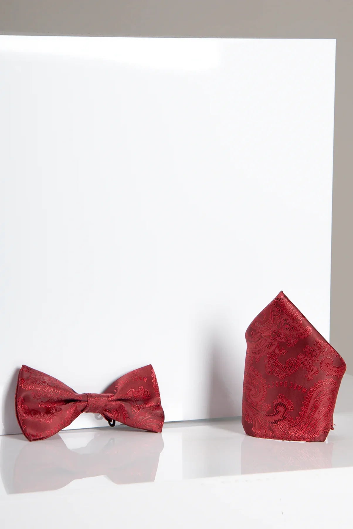 Paisley Print Bow Tie Set - All Colours