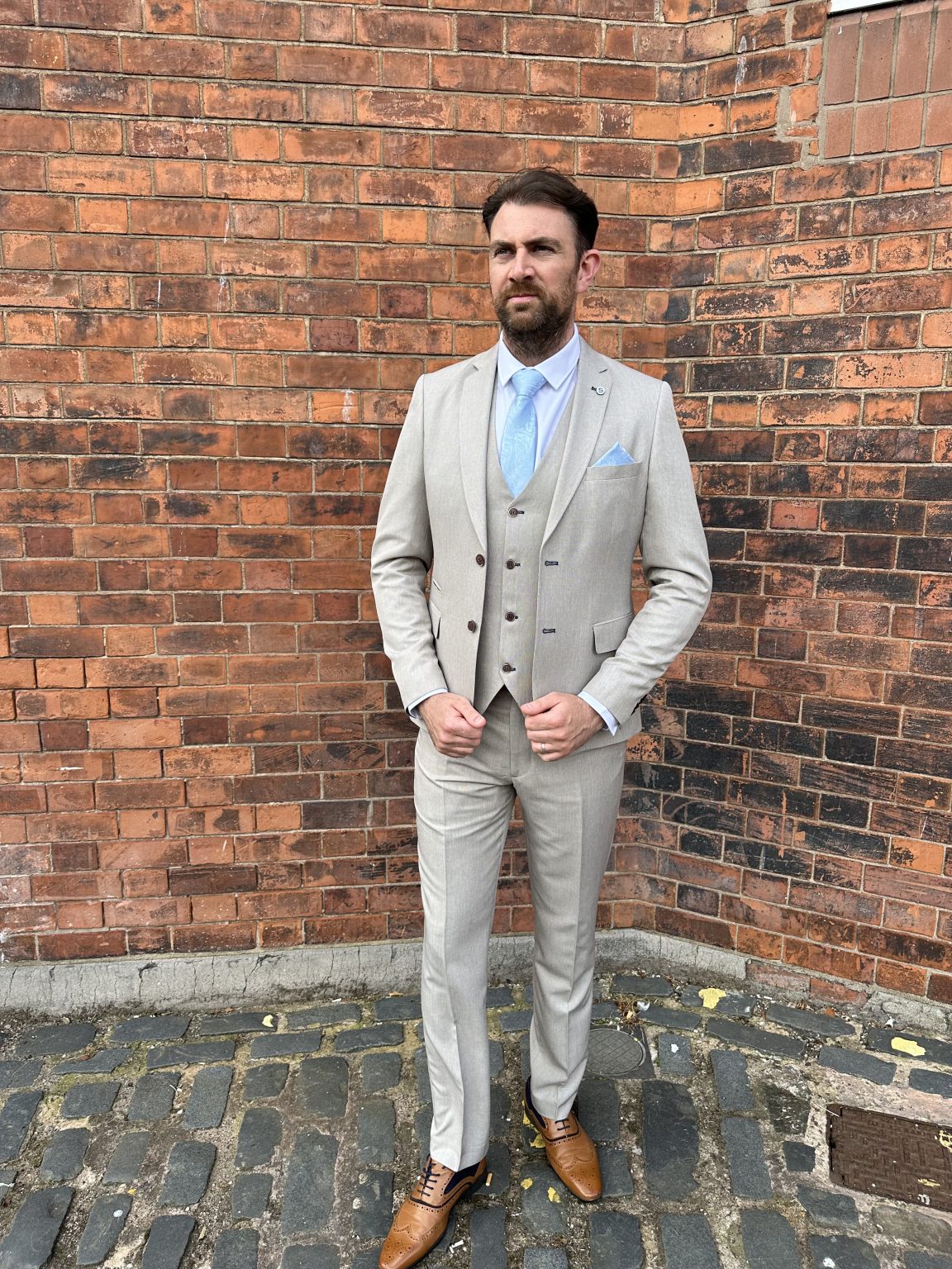 Holmes Beige - 3 Piece