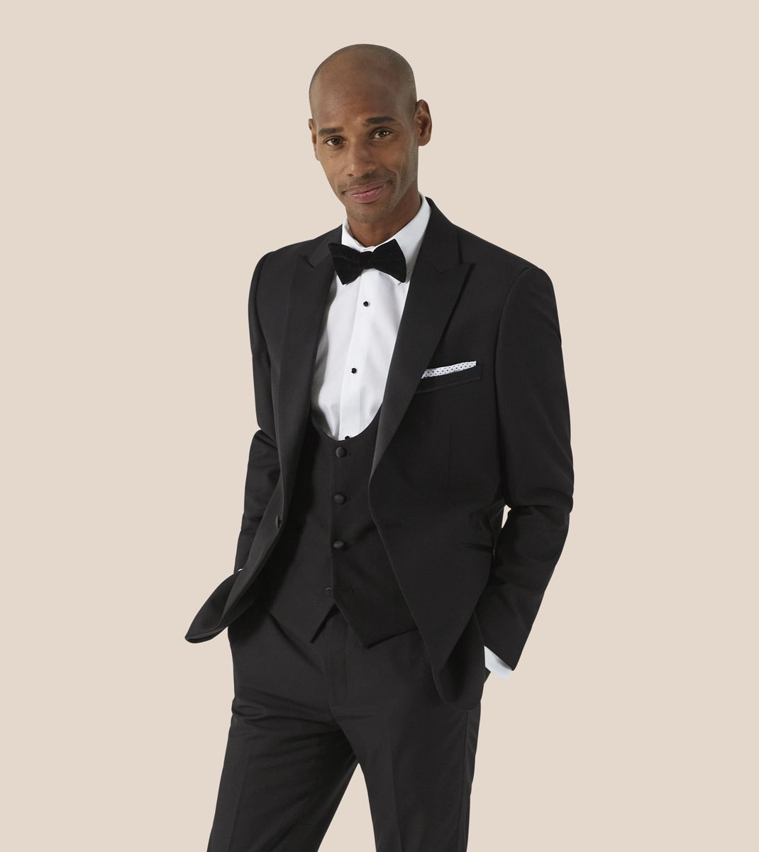 Sinatra Tailored Fit Tux - 3 Piece