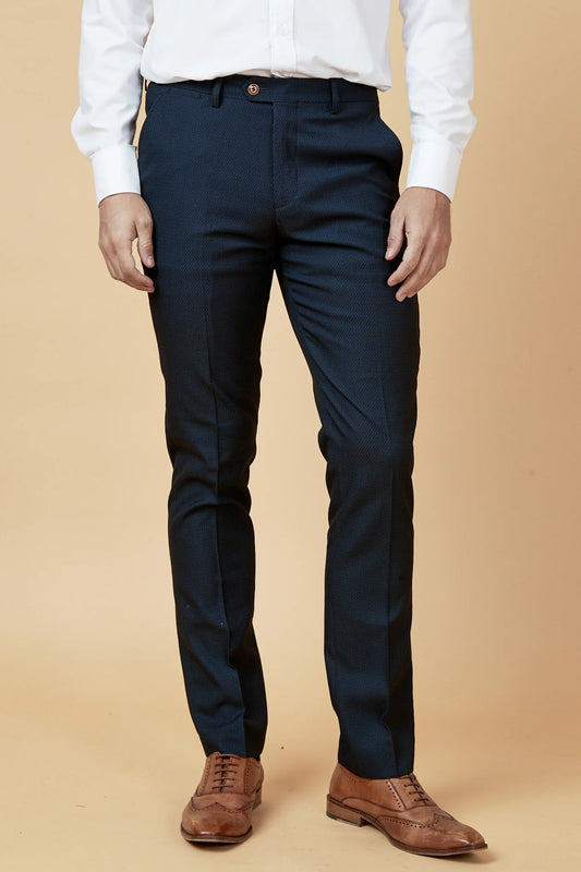 Max Navy Trousers