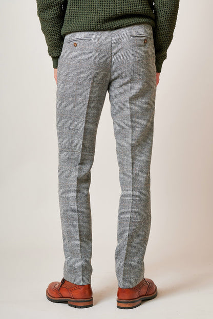 Kris Grey Tweed Trousers