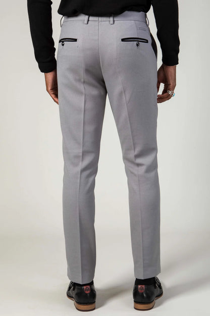 Edwin Silver Trousers