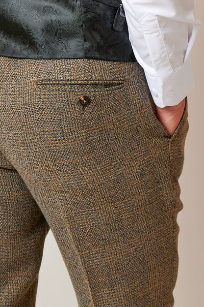 Kris Tan Tweed Trousers