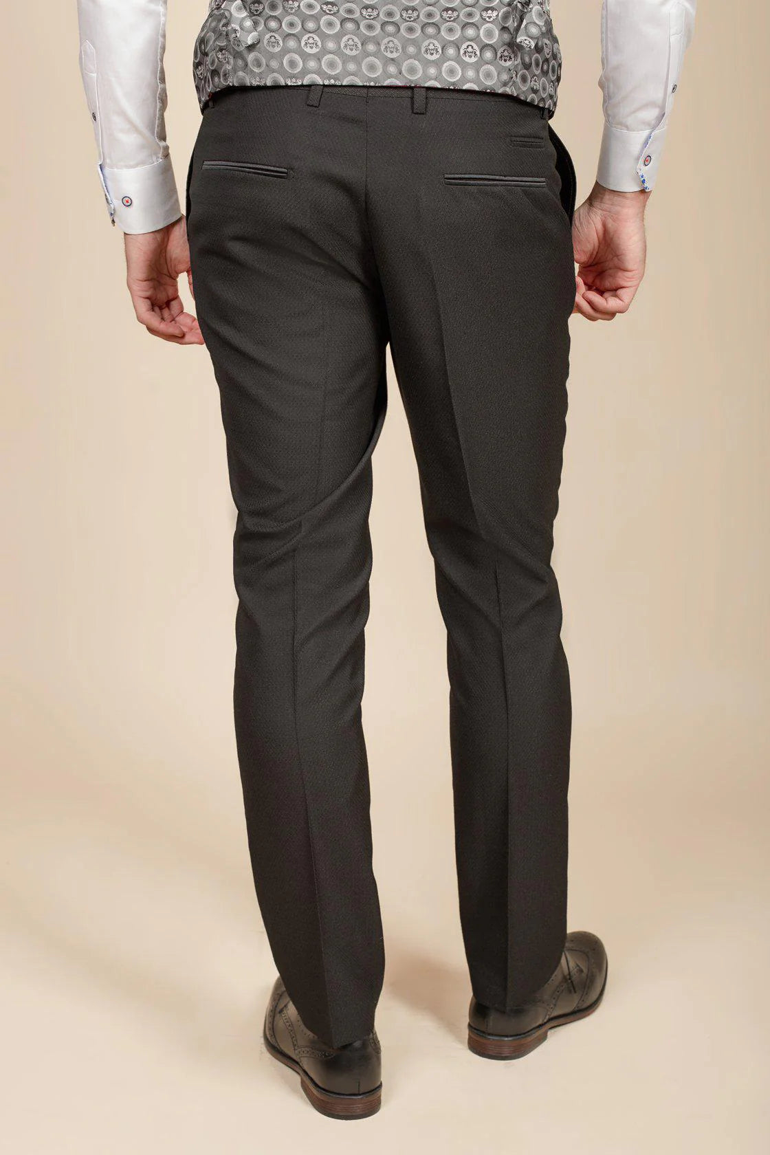 Dalton Black Tux Trousers