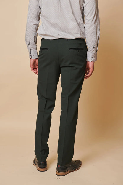 Bromley Olive Trousers