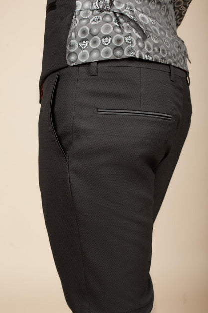 Dalton Black Tux Trousers