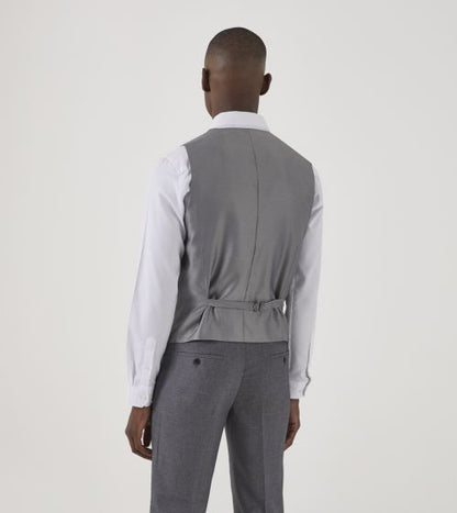 Harcourt Silver DB Waistcoat