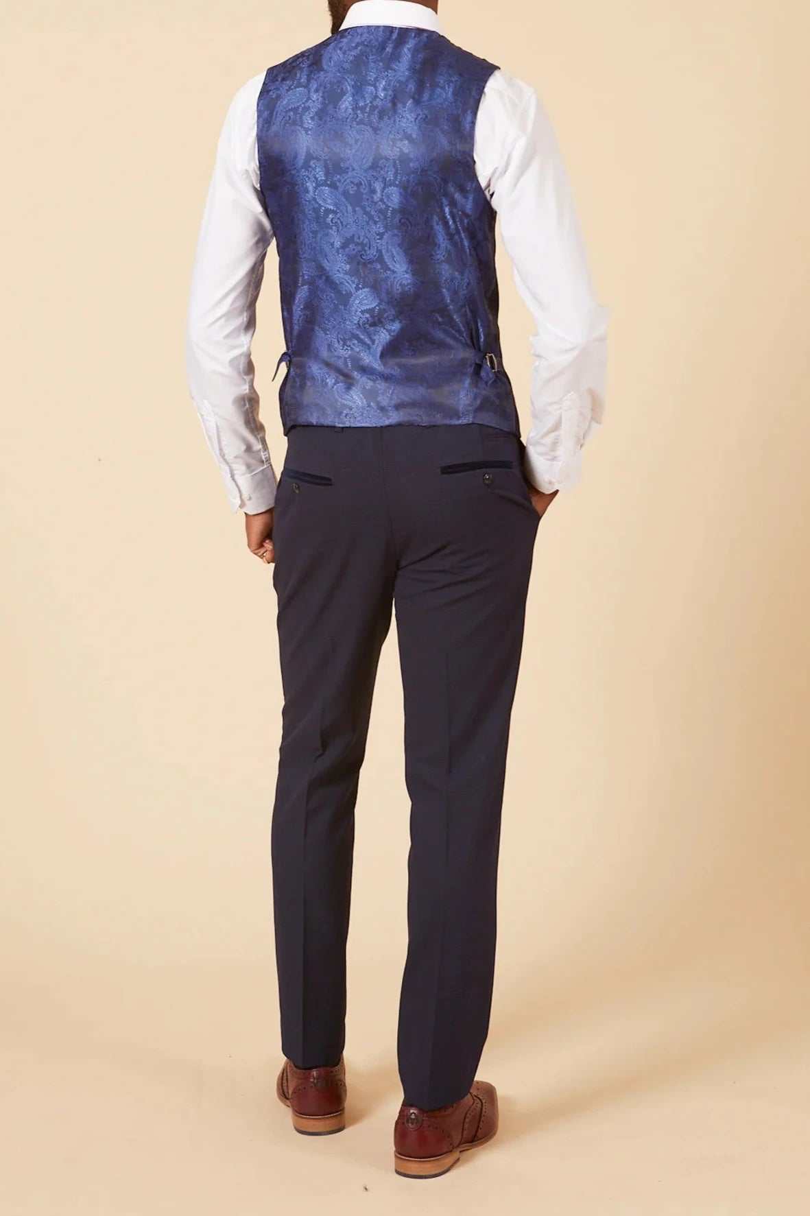 Bromley Navy Waistcoat