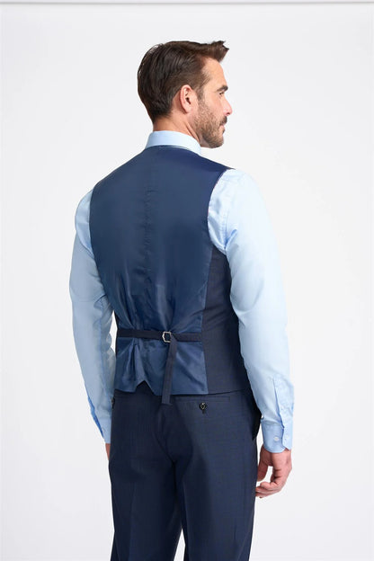 Seeba Navy Waistcoat