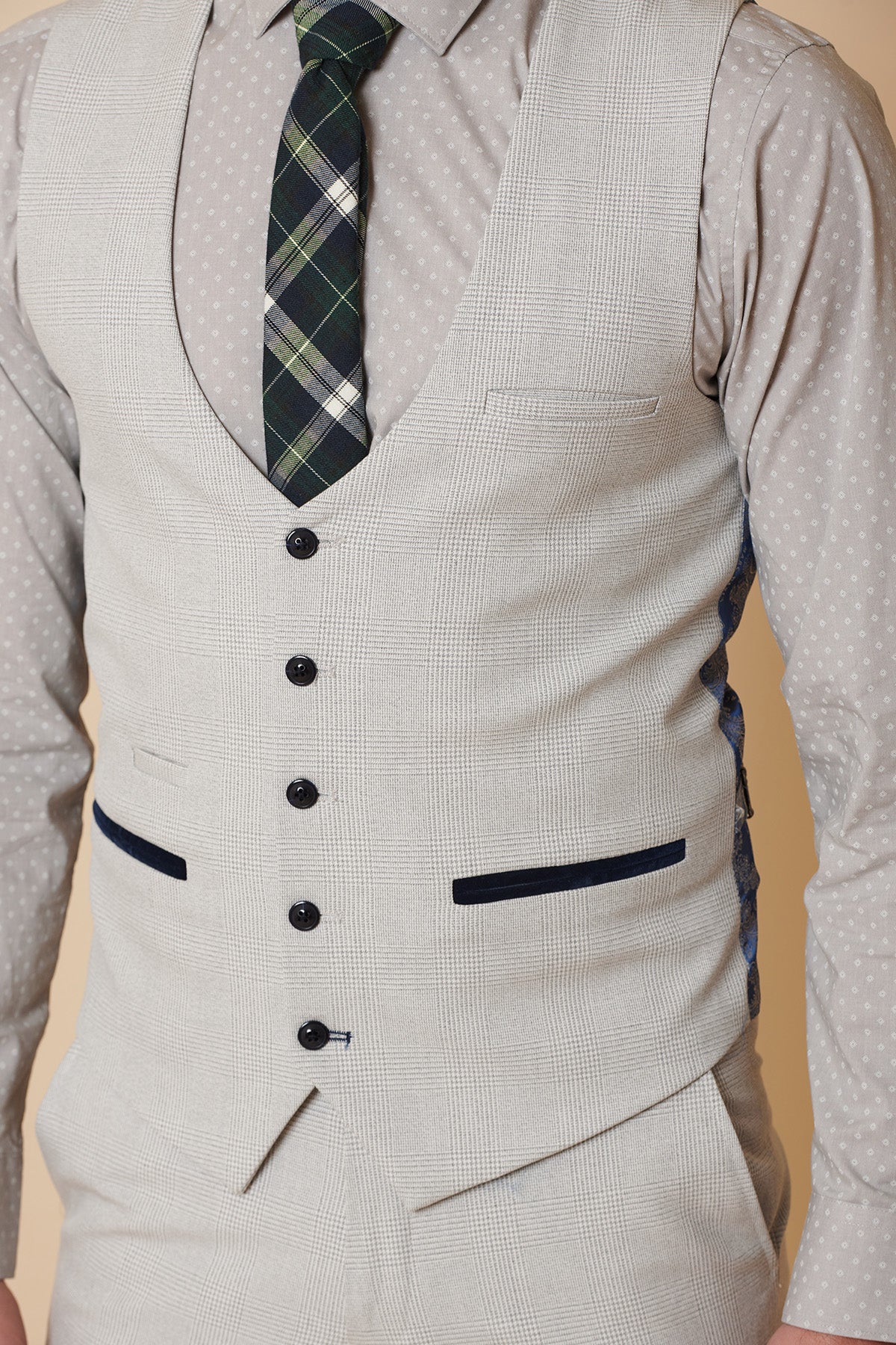 Bromley Stone Waistcoat