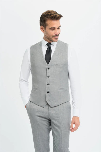 Malibu Grey Waistcoat