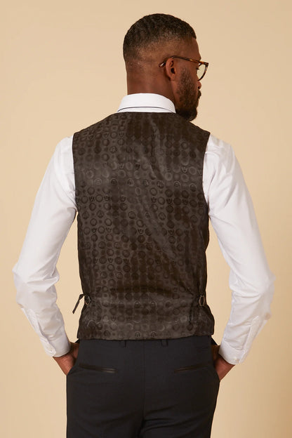 Dalton Navy Tux Waistcoat