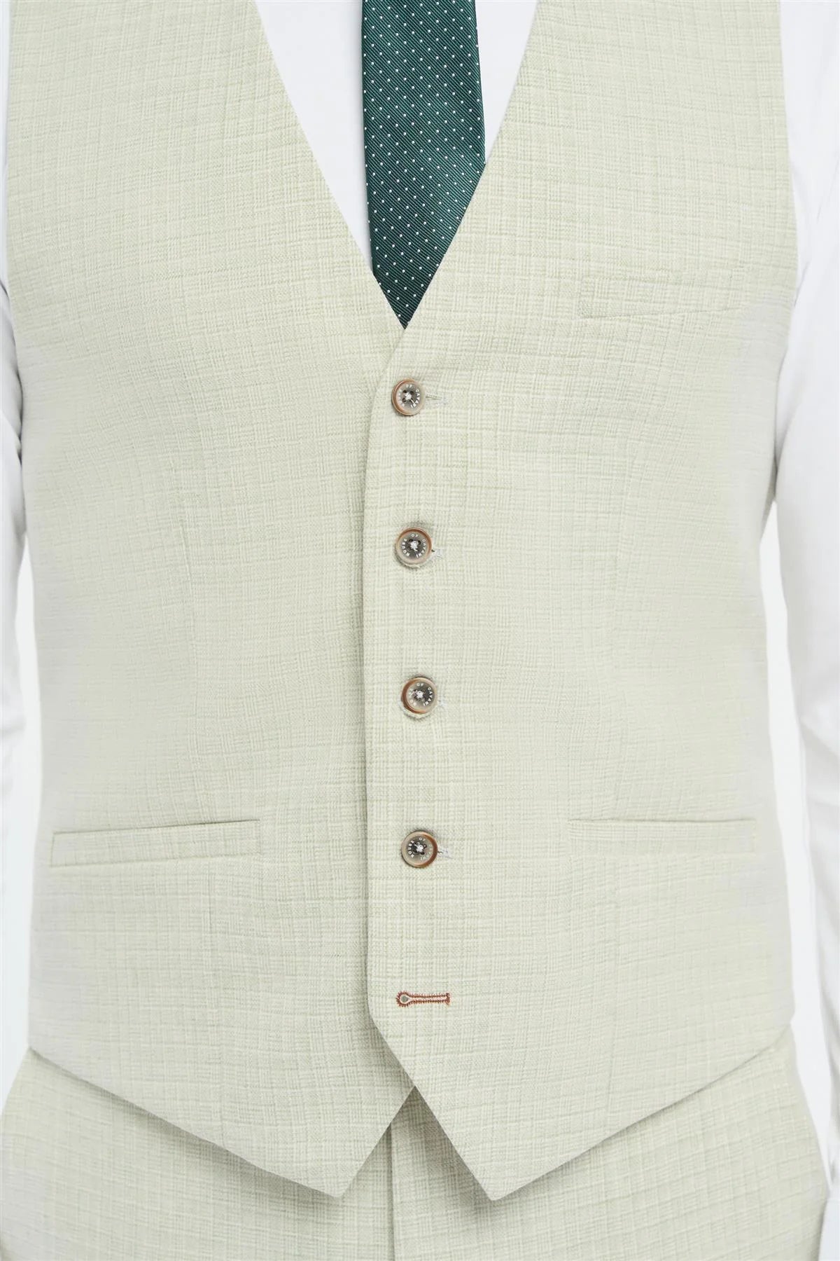 Tropez Sage Waistcoat